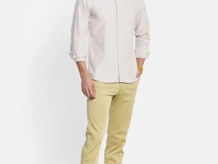 Men Khaki Chinos Trousers Hot on Sale