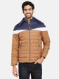 Mettle Men Brown Colourblocked Woven Jacket Hot on Sale