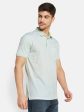 Textured Fabric Polo T-Shirt For Cheap