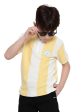 Octave Boys Striped Polo Collar Cotton T-Shirt Supply