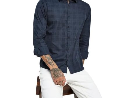 Mettle Opaque Checked Casual Shirt Cheap