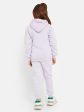 Mettle Girls Typography Printed Hooded Fleece Tracksuit Sale