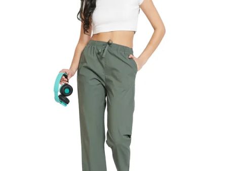 Mettle Women Cotton Mid Rise Track Pants Hot on Sale