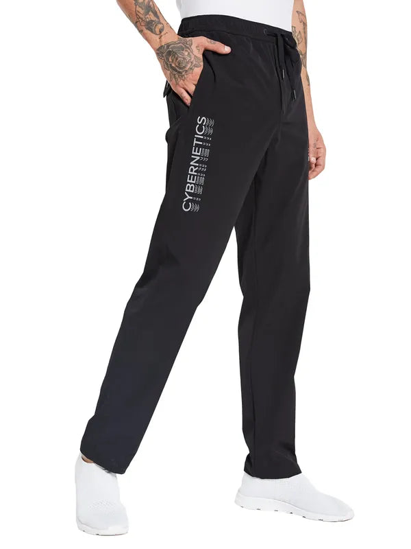 Octave Men Logo Printed Cotton Track Pants For Cheap