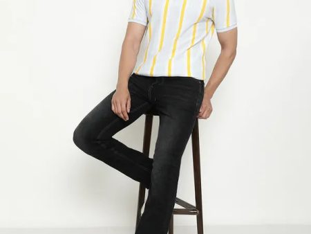 Striped Polo T-Shirt Sale