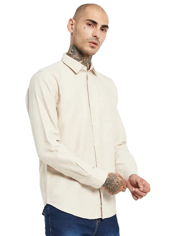 Mettle Men Cotton Casual Shirt Online Hot Sale