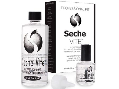 Seche Vite Top Coat - Professional Kit 4oz + .5oz Sale