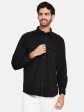 Mettle Men Black Casual Shirt For Discount