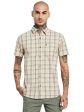 Mettle Checked Short Sleeve Cotton Casual Shirt Fashion