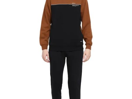 Octave Men Brown Black Colorblocked Tracksuits Online Hot Sale