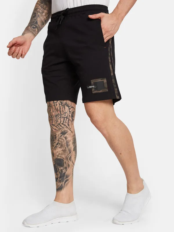 Octave Men Mid-Rise Cotton Sports Shorts Supply