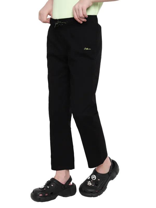 Octave Boys Cotton Mid Rise Track Pants Hot on Sale