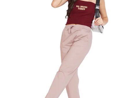 Mettle Ss-24 Women Cotton Track Pants For Sale