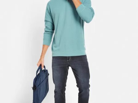 Octave Men Blue Sweatshirt Supply