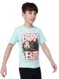 Octave Boy Typography Printed Round Neck T-Shirt Hot on Sale