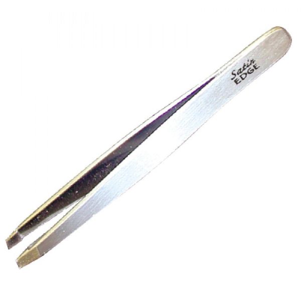 Satin Edge - Slant Tip Tweezer 4  Sale