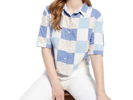 Check Mate Boxy Fit Shirt Online Hot Sale