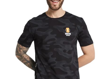 Octave Men Camouflage Applique T-Shirt Supply