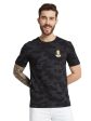 Octave Men Camouflage Applique T-Shirt Supply