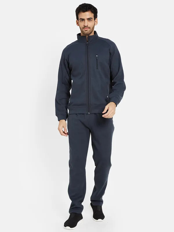 Octave Men Fleece Mid Rise Tracksuits Supply