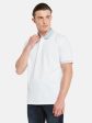 Octave Polo Collar Short Sleeves Cotton Casual T-Shirt Cheap