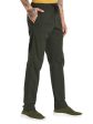 Octave Men Mid-Rise Cotton Training Track Pants Fashion