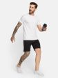 Octave Men Mid-Rise Cotton Sports Shorts Supply