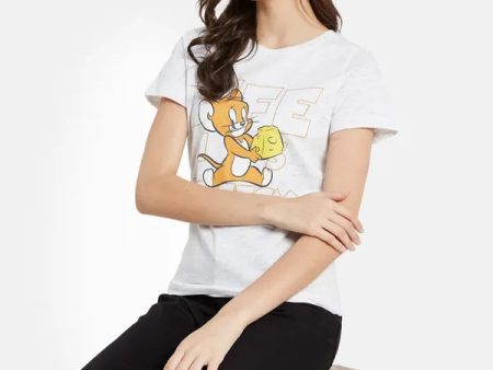 Warner Bros  Jerry Print T-Shirt Sale