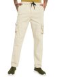 Octave Men Mid-Rise Plain Cotton Cargos Fashion