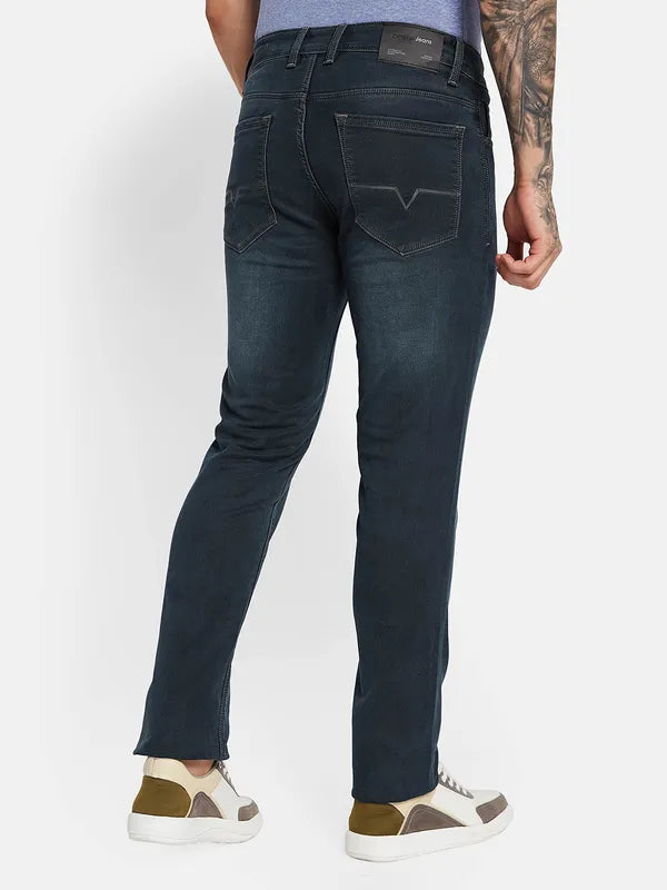 Octave Men Slash Knee Stretchable Jeans Online now