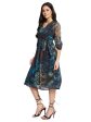 Mettle Women Ethnic Motifs Print Fit  Flare Dress Hot on Sale