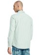 Mettle Opaque Striped Cotton Casual Shirt Online