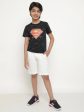 Octave Boys Typography Superman Printed T-Shirt Sale