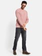 Round Neck Cotton Pullover For Cheap