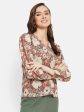 Floral Print Top Discount