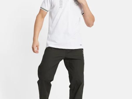 Basic Wooven Joggers With Badge on Sale