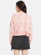 Mettle Women Pink  White Floral Printed Pullover Online Hot Sale