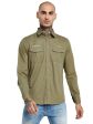 Mettle Men Cotton Casual Shirt on Sale