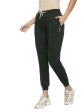 Mettle Women Self Design Fleece Joggers on Sale