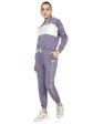 Mettle Women Colourblocked Fleece Cotton Tracksuit For Discount