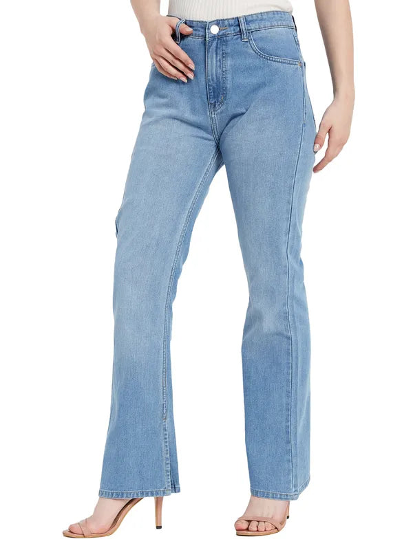 Wide Leg Mid Waist Jeans on Sale