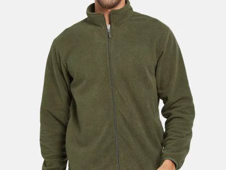 Octave Men Olive Green Sweatshirt Discount