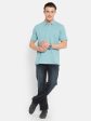 Octave Polo Collar Short Sleeves Cotton Casual T-Shirt For Cheap