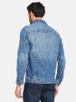 Mettle Men Blue Woven Jacket Online Hot Sale