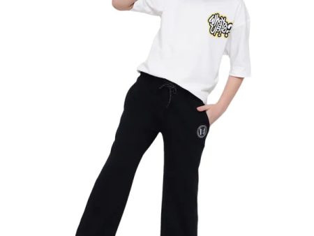 Octave Boys Cotton Mid-Rise Track Pants on Sale