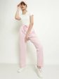 Mettle Women Regular Fit Mid-Rise Cotton Track Pants Sale