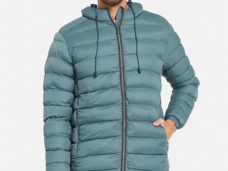 Mettle Men Blue Puffer Jacket Fashion