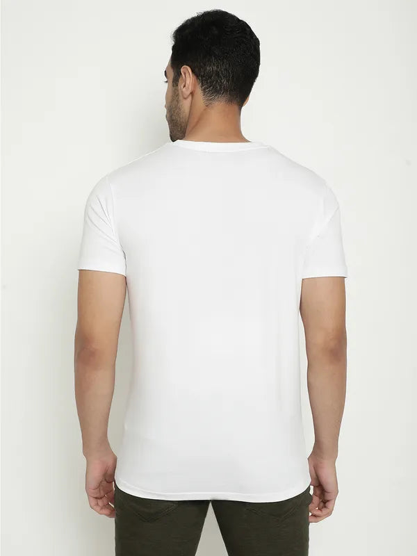 Octave V Neck Cotton T-Shirt For Discount