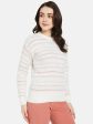 Mettle Women Pink  Beige Pullover Online Sale