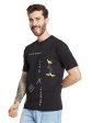 Octave Men Printed Pockets T-Shirt For Discount